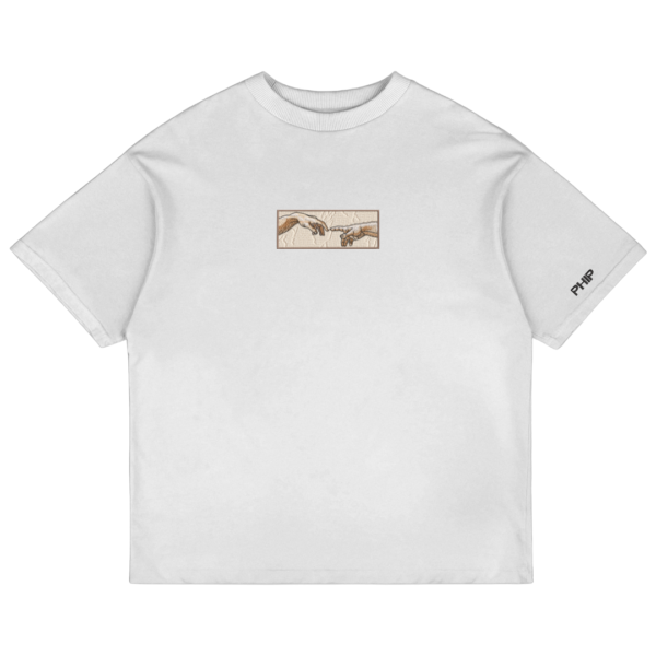 Camiseta A criação de Adão Oversized Premium - Imagem 4
