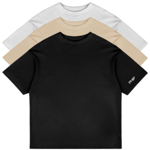 Kit Camisetas lisas Oversized Premium