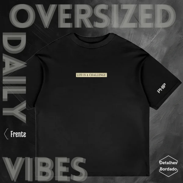 Camiseta Oversized Caveira fumante - Imagem 3