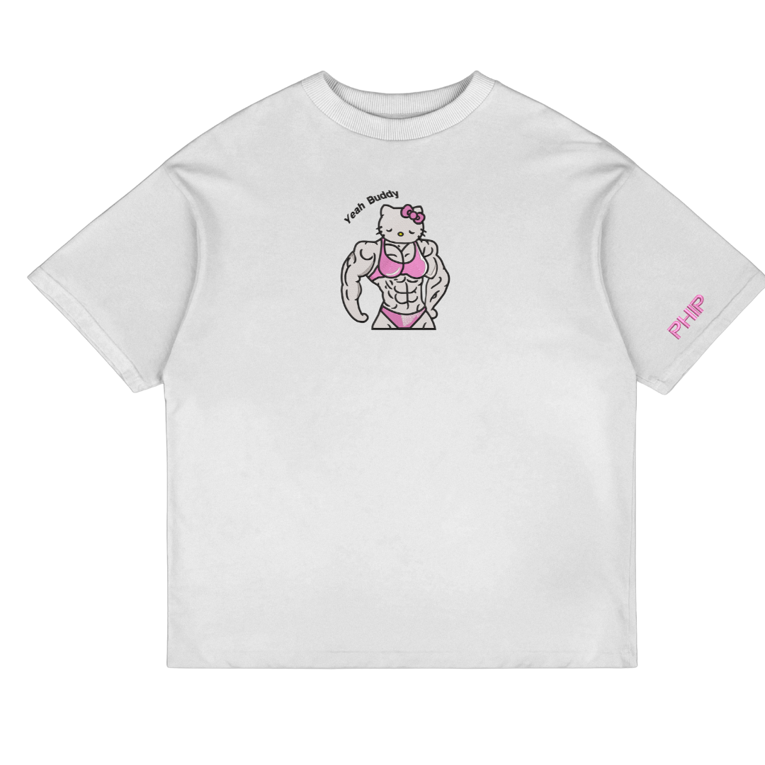 Camiseta Hello Buddy Oversized Gym