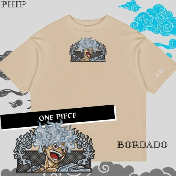 Camiseta Oversized Onepiece Luffy - Premium - Imagem 2