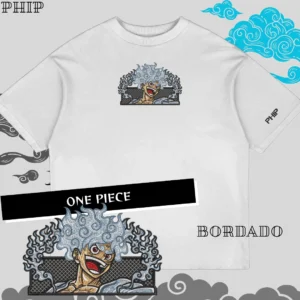 Camiseta Oversized Onepiece Luffy - Premium