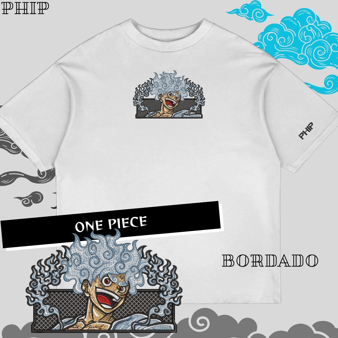 Camiseta Oversized Onepiece Luffy - Premium