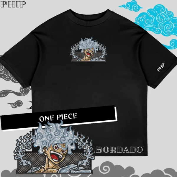 Camiseta Oversized Onepiece Luffy - Premium - Imagem 3