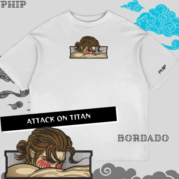 Camiseta Oversized Attack on Titan - Imagem 2