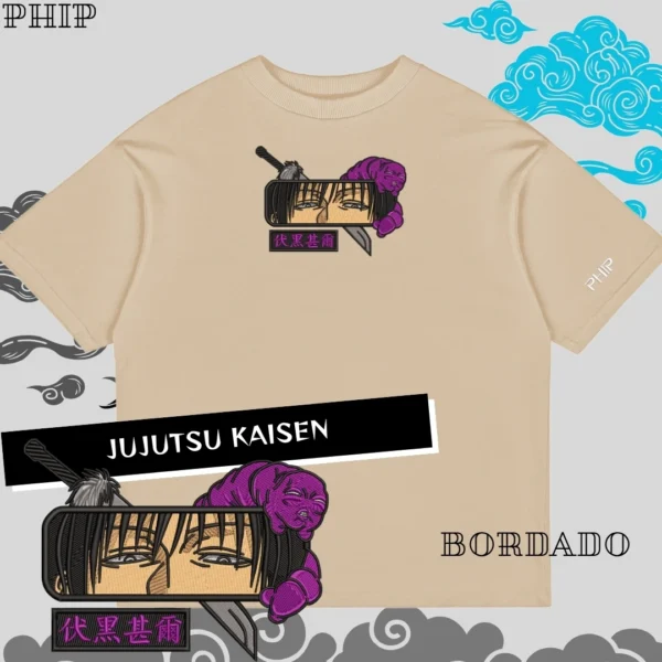 Camiseta Oversized Jujutsu Kaisen Toji - Imagem 2