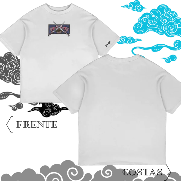 Camiseta Oversized Inosuke Minimalista