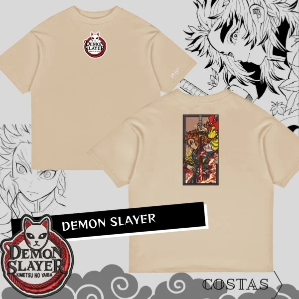 Camiseta Oversized Rengoku Premium - Imagem 3