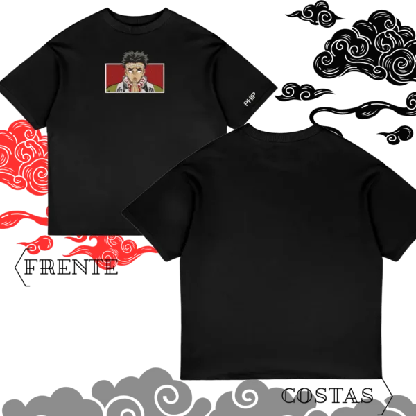 Camiseta Oversized Gyomei Minimalista