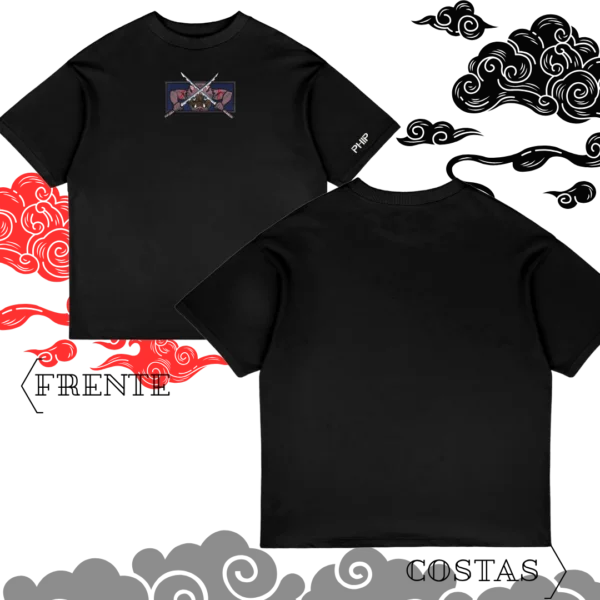 Camiseta Oversized Inosuke Minimalista - Imagem 2
