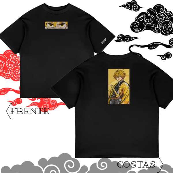 Camiseta Oversized Zenitsu Premium - Imagem 3