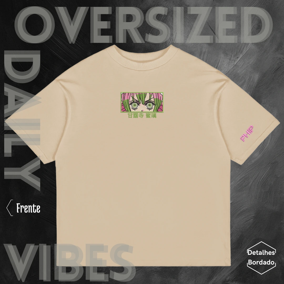 Camiseta Oversized DSlayer - Mitsure