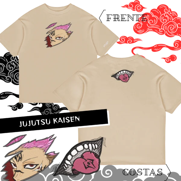 Camiseta Oversized Sukuna Classic - Imagem 2