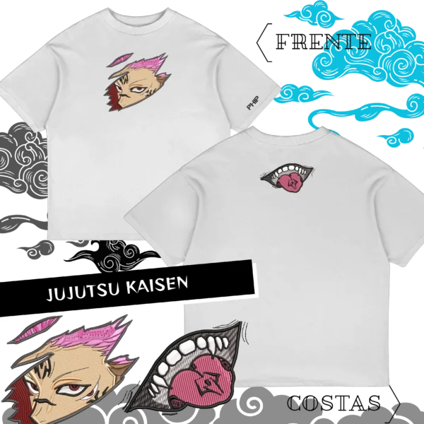 Camiseta Oversized Sukuna Classic - Imagem 3