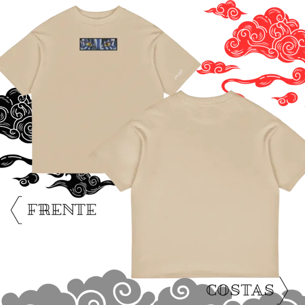 Camiseta Oversized Akaza Minimalista - Imagem 3