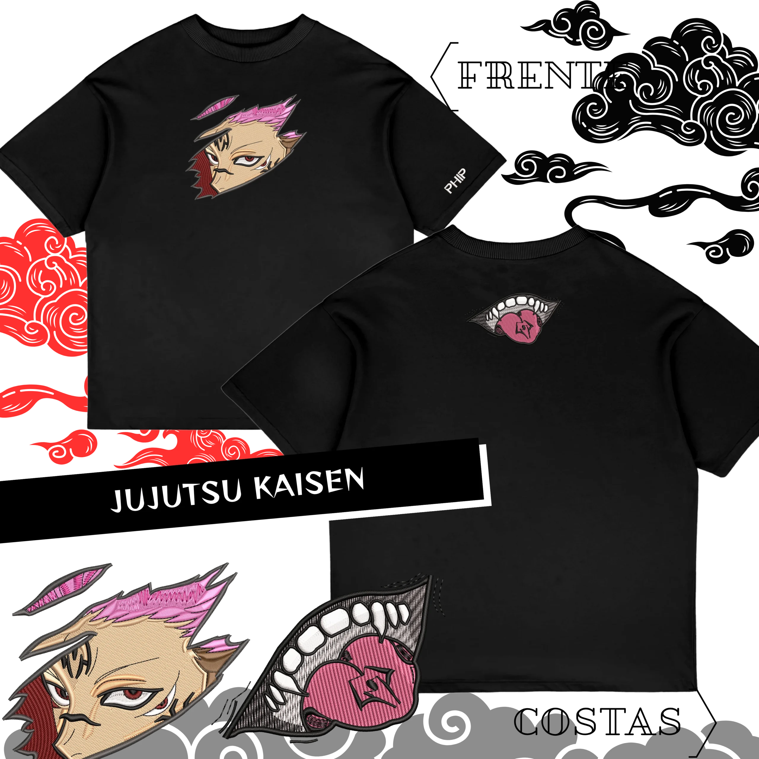 Camiseta Oversized Sukuna Classic