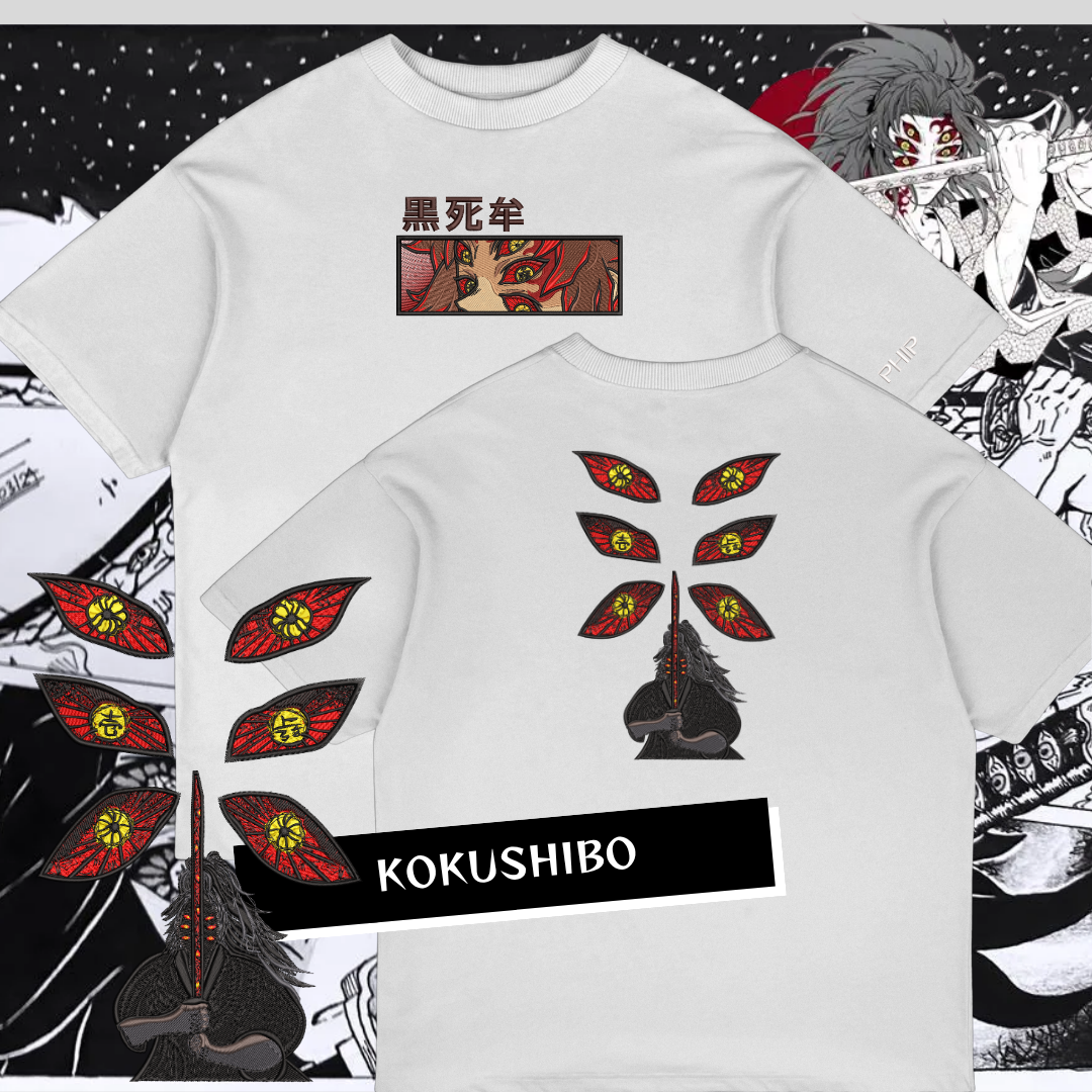 Camiseta Oversized kokushibo