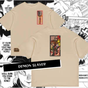 Camiseta Oversized Kyojuro