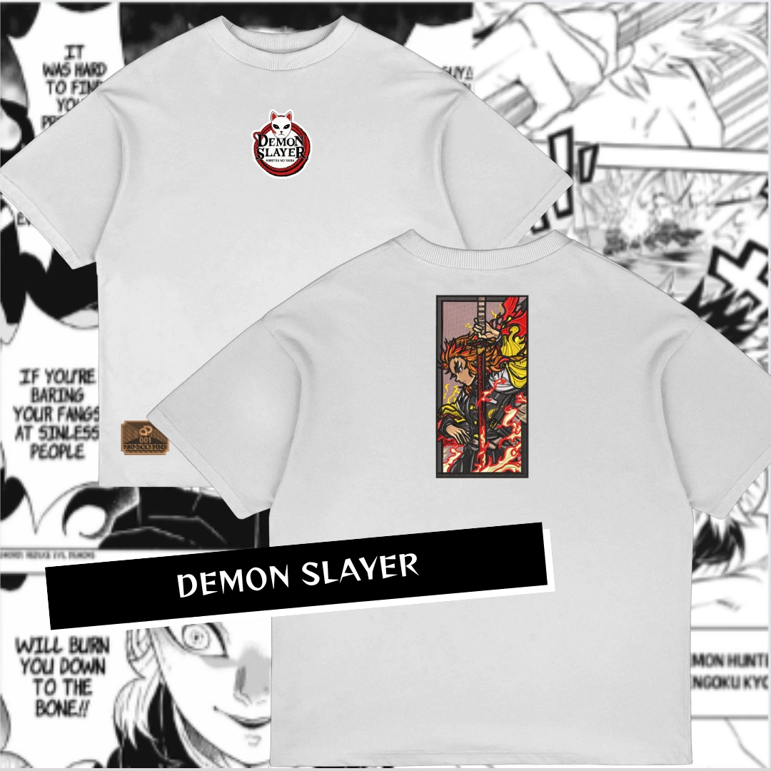 Camiseta Oversized Rengoku Premium