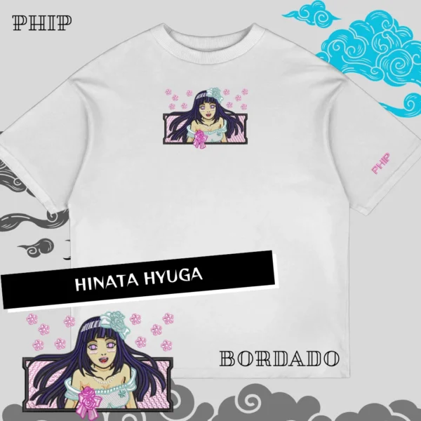 Camiseta Oversized Hinata Hyuuga - Imagem 3