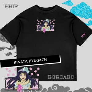 Camiseta Oversized Hinata Hyuuga