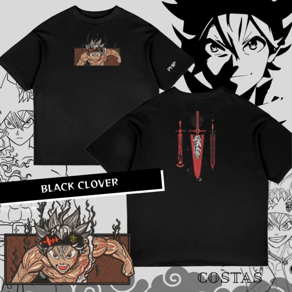 Camiseta Oversized Black Clover - Imagem 2