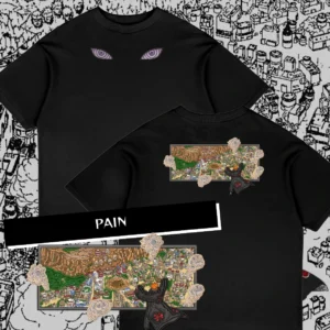 Camiseta Oversized PAIN - Akatsuki