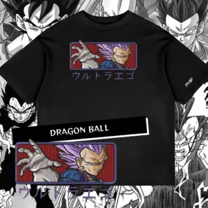 Camiseta Oversized Vegeta Ultra Ego
