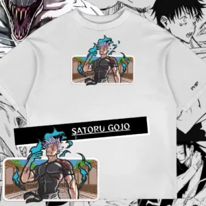 Camiseta Oversized Jujutsu Gojo