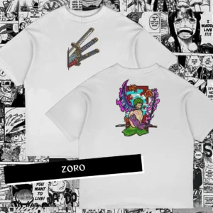 Camiseta Oversized Zoro Premium