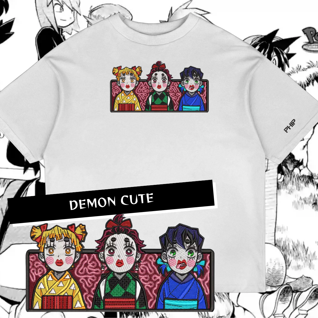 Camiseta Oversized Demon Slayer funny